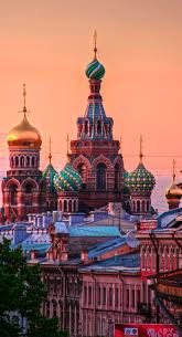 Church Of The Savior On Spilled Blood Saint Petersburg Russia Sunset Russia Beautiful Places Places Around The World Places