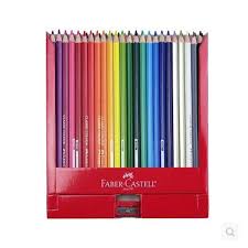 Grosir Lapis De Cor Faber Castell 12 24 36 Warna Air Larut Pensil Berwarna Hydrotropic Berwarna Pensil Kuas Cat Lapis De Cor Faber Castelllapis De Cor Faber Aliexpress