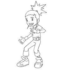 Kazemon is #345 of the digimon medals. Coloring Page Digimon Coloring Pages 14