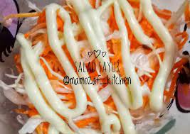 Cuci semua sayuran tersebut di. Bahan Membuat Salad Sayur Kubis Amp Wortel Yang Mudah Resepenakbgt Com