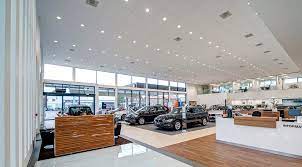 To make the car a superstar. New Bmw Showroom Concept Glamox