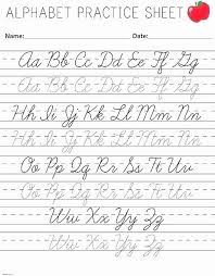 26 printable cursive writing worksheets pdf for the cursive alphabet. Printable Cursive Practice Pdf