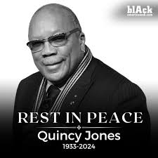 Quincy Jones, the legendary music icon whose influence shaped the sound of  generations, passed away at 91. A true pioneer, Jones' career spanned over  six decades, leaving an indelible mark