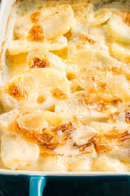 Best Scalloped Potato Recipe In A Serving Dish Easy Scalloped Potatoes Recipe Creamy Scalloped Potatoes Scalloped Potato Recipes