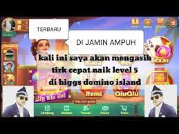 Cara Cepat Naik Level 5 Higgs Domino Island Youtube