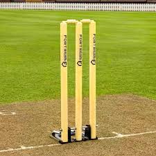Step outside and start swinging your wicket! Spring Back Cricket Stumps Cricket Net World Sports