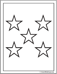 This free printable picture of a star is kept quite simple and does not require much effort when coloring, because it has large surfaces without fine details. 60 Star Coloring Pages Customize And Print Ad Free Pdf