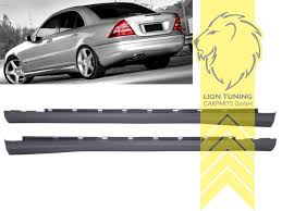 Тюнинг мерседес w203 / tuning mercedes benz w203. Liontuning Tuningartikel Fur Ihr Auto Lion Tuning Carparts Gmbh Seitenschweller Mercedes Benz W203 Limousine S203 T Modell C Klasse