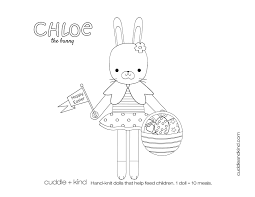Cuddle Kind Chloe The Bunny Colouring Sheet Www Cuddleandkind Com Cuddle Kind Easter Coloring Sheets Coloring Pages For Kids