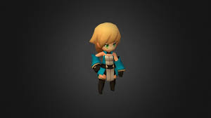Mira By Eelgod 3d Model Character Modeling 3d Character 3d Art