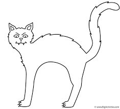Here's the truth about whether cats can see color—and how their vision differs from ours in other ways. Black Halloween Cat Coloring Pages Cat Coloring Page Cat Template Halloween Coloring Pages