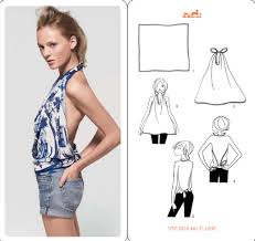 Different Ways To Wear A Scarf In The Summer Hermes Guide To Summer Scarf Friday Flowers Diy Scarf Diy Fashion Hacks Diy Fashion