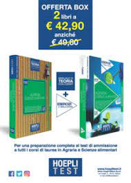 Ud 02 i cinque gruppi alimentari. Hoepli Test Agraria Scienze Dell Alimentazione Box Manuale Di Teoria Con Esempi Esercizi E Simulazioni Per I Test Di Ammissione Libro Mondadori Store