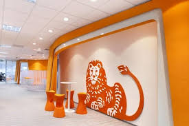 Corporate Department Of Ing Bank Slaski Poland By Robert Majkut Design Via Behance C2mtl Bank Interior Design Decorating Blogs Branch Design