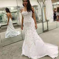 Oleg Cassini Tulle And Crystal Mermaid Wedding Dre David S Bridal Davids Bridal Wedding Dresses Stunning Wedding Dresses Wedding Dresses