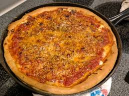 Chicago Style Deep Dish Pizza Recipe Genius Kitchen Deep Dish Pizza Recipe Chicago Style Deep Dish Pizza Deep Dish Pizza