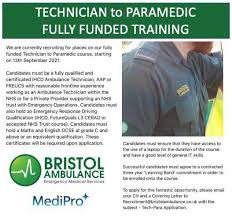 It's also what excited me about your. Applications For Our Fully Funded Bristol Ambulance Ems ÙÛØ³Ø¨ÙˆÚ©