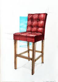 Buy kitchen modern dining chairs and get the best deals at the lowest prices on ebay! Pin By ð'ðšð«ðšð¡ On Furniture Details Textures Contemporary Leather Chair Chair Design Modern Chair Drawing