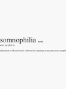 Somnophilia – Fetish & Paraphilia Definition" Sticker for Sale by ...