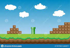 No podía faltar súper mario bros, así que dale al play que tu partida comienza. Viejo Juego De Video Retro Super Mario Bros Fondo Escenario Clasico De Diseno De Juegos Estilo Retro Ilustracion Del Vector Ilustracion De Paisaje Muchacho 170177929