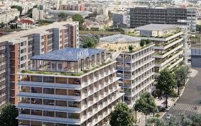 Architectural Rendering Porte De Saint Ouen Paris Architecture Saint Ouen Architectural Competition