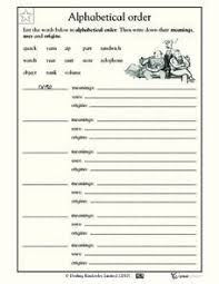 There is one printable letter tracing worksheet for every letter of the alphabet. Alphabetical Order Lesson Plans Worksheets Lesson Planet