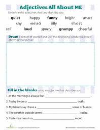 Adjectives That Describe You Worksheet Education Com Describing Words Adjectives Adjectives Lesson