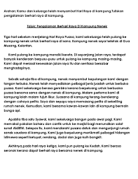 Tahun ini buat pertama kalinya kami tidak menghasilkan lemang kerana pemergian abang ipar yang merupakan pakar membakar lemang. Doc Karangan Jenis Cerita Oisom Asza Academia Edu