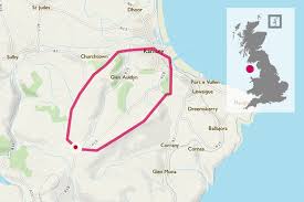Isle of man location on the europe map. The North Barrule Trig Pillar Is On The Isle Of Man And Is At The End Of A Lovely Ridge With Many False Summits