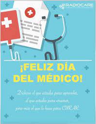 Pin En Feliz Dia Del Medico