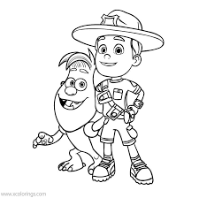 Color in this picture of an potato chips and others with our library of online coloring pages. Chip And Potato Colouring Colouring Image