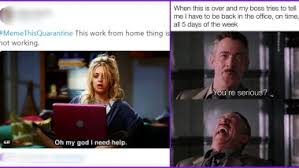 Your cubicle mate, linda, isn't talking your ear off every day (how does she never get that headphones mean no talking?). Work From Home Funny Memes These Hilarious Home Office Jokes And Gifs Will Help You Forget The Wfh Blues Latestly