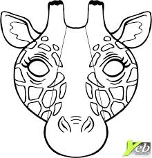Epingle Par Hubert Gaelle Sur Afrique Coloriage Masque Masque Animaux Coloriage Animaux