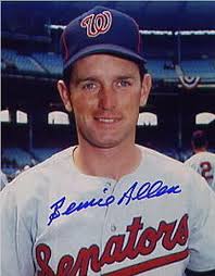 Bernie Allen autographed 8x10 Photo (Washington Senators)