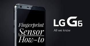 So, lay your g6 screen down on a flat surface. Configure Setup The Fingerprint Sensor On The Lg G6