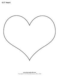 blank heart templates printable heart shape pdfs printable heart template heart template heart printable