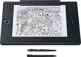 Wacom Intuos Pro Paper Edition Pen Tablet Large Black Pth860p Best Buy Pen Tablet Wacom Wacom Intuos