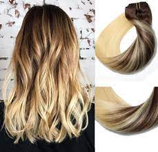 Clip In Human Hair Extensions Thicken Double Human Hair Extensions Hair Extensions Tape In Hair Extensions
