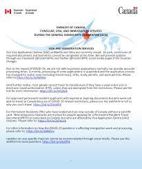 Canada In The Philippines On Twitter Here Are Canembph S Consular Visa And Immigration Services During The General Community Quarantine Gcq Covid19 Https T Co Oxz5ikxvxl Twitter