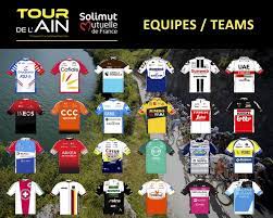 132, c'est le nombre de marques visibles sur les maillots des 22 équipes participant au 106e tour de france dont le départ a été donné samedi 6 juillet à bruxelles en belgique. Tour De L Ain 2020 Vingt Quatre Equipes Au Depart Dont Douze Worldtour