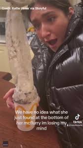 NOT LOVIN' IT: Woman 'disgusted' after finding a 'literal trash bag' at the  bottom of McDonald's McFlurry. How the viral post could lead to a legal  fight. https://trib.al/azYQSEm