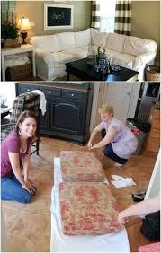 How to make diy sofa cover bob doyle home inspiration. 20 Easy To Make Diy Slipcovers That Add New Style To Old Furniture Diy Crafts