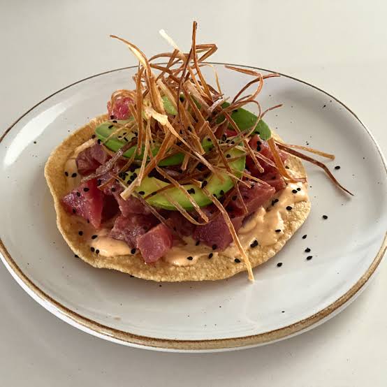 Tostada de atún