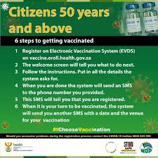 According to health minister, dr zweli mkhize, the electronic vaccination data system (evds) is now available to the general public and all citizens aged 60 … Registration For Over 50 S Now Open 6 Steps To Register On Evds Sa Corona Virus Online Portal