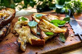 Grilled Garlic Bread With Basil And Parmesan Recipe Recipe Recipes Nyt Cooking Cooking