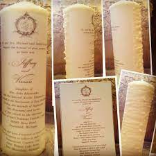Candle Wedding Personalized Invitation Unity Keepsake Kandle Wedding Invitation Keepsake Personalized Candles Personalized Invitations