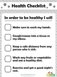 Some of the worksheets for this concept are successful social studies kindergarten, healthy habits for life resource kit part 1 get moving, kindergarten, lesson plans and work, kindergarten healthy lifestyle, healthy habits that promote wellness, feeding our world. Health Checklist All Kids Network