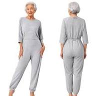 Womens Rompers Dementia Jumpsuit Special Needs Sleepwear Disabilities  Adaptive