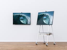 Steelcase Roam Mobile Monitor Stand For Large Monitor Steelcase Surface Hub Steelcase Microsoft Surface