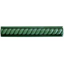 As wall tiles become an increasingly popular alternative to paint and wall paper more and more people are turning to the durability and stain re sistance of wall tiles to deliver a transformation to their bathroom walls and kitchen walls. Original Rope Victoria Green 2 7cm X 15cm Border Tile Wall Tiles From Dantotsu Ltd Uk